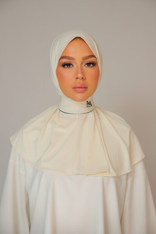 Ivory white meets midnight blue